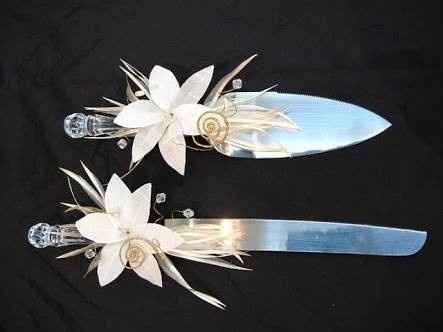  Cuchillo y pala para pastel 🎂 - 3