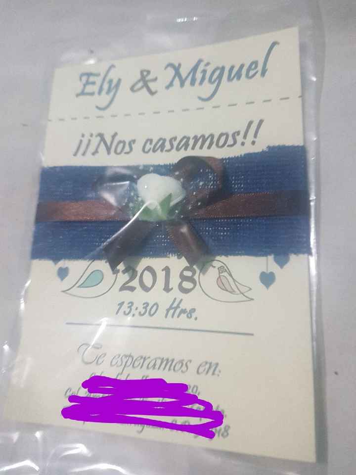Ahora si a repartir invitaciones !! - 1