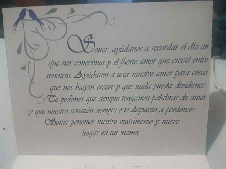 Invitaciones para boda religiosa  listas!!! - 2