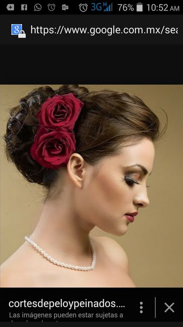 Peinado para el tipo de vestido de novia - 3
