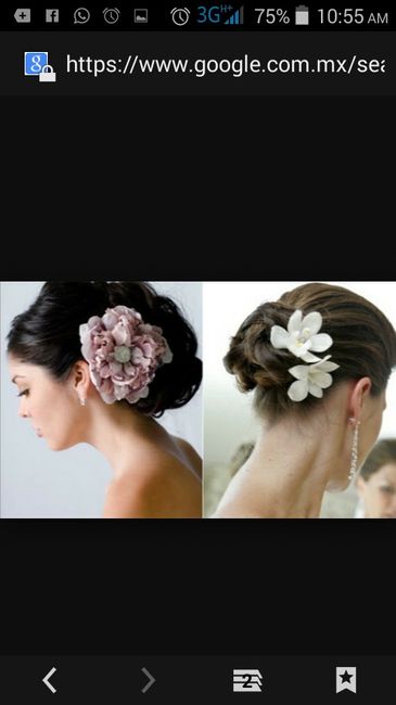 Peinado para el tipo de vestido de novia - 4