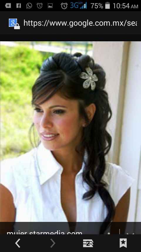 Peinado para el tipo de vestido de novia - 5