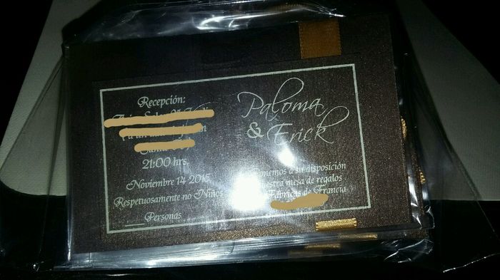 Mis invitaciones!!! - 2