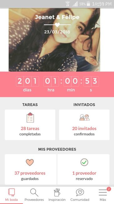  Cuanto tiempo falta para su gran día 😍😍😍 - 1