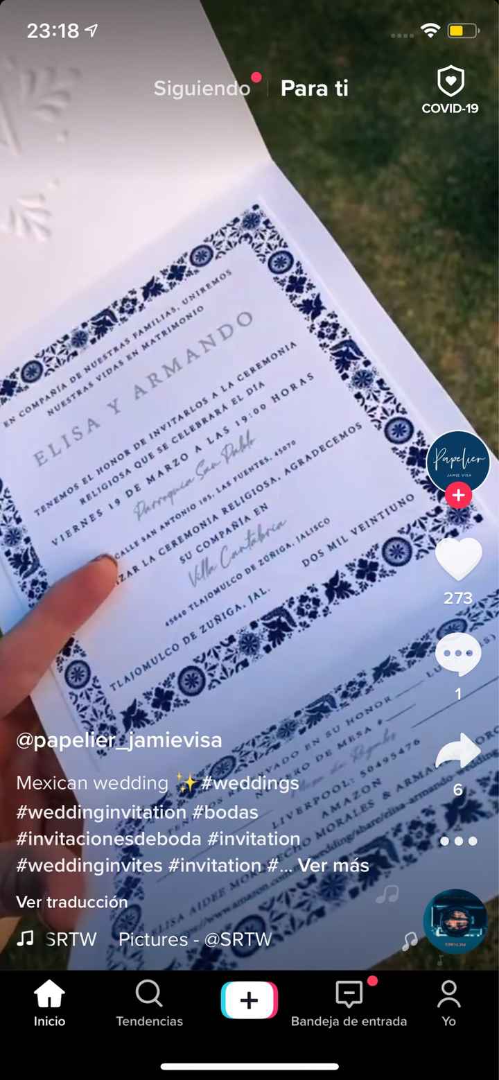 Mis invitaciones - 1