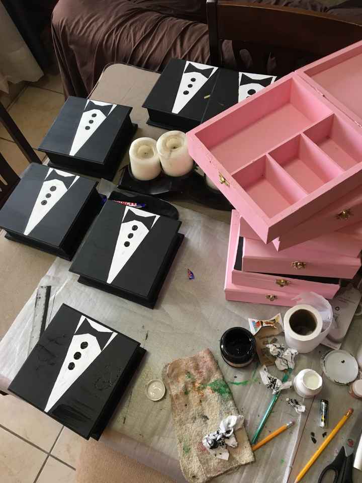 Cajas para Damas y caballeros de honor - 2