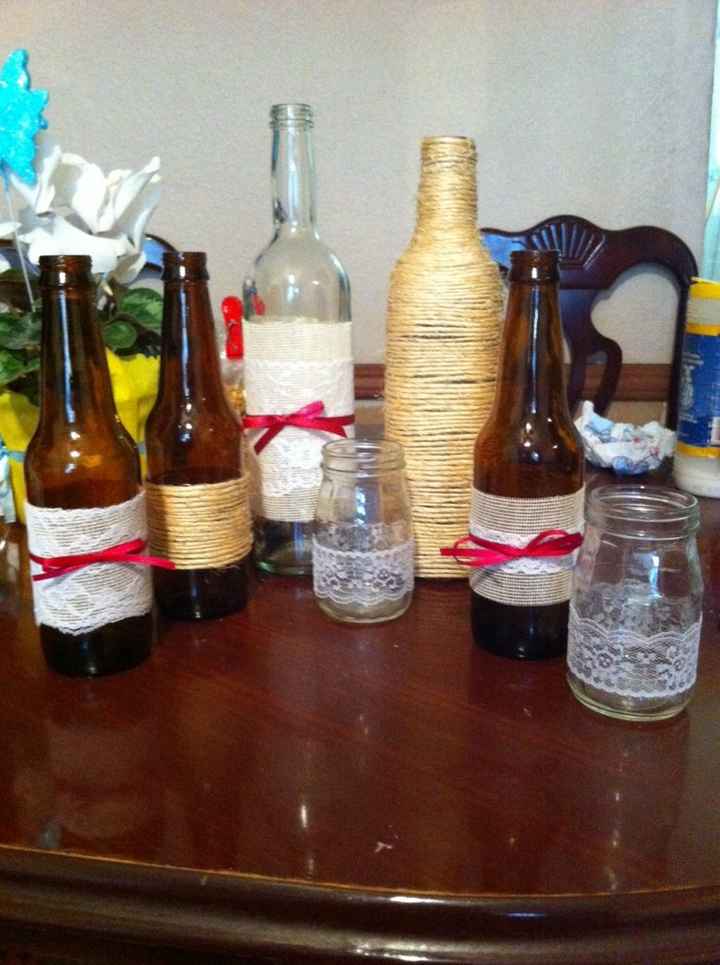 Mis primeras botellas casi terminadas - 1
