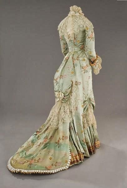 Vestidos de epoca, 1880's - 1