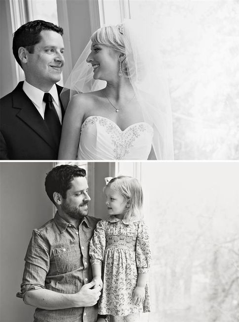 Papá recrea las fotos de su boda con su hija - 4