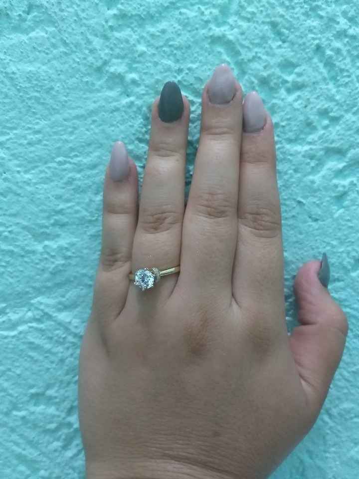 Si hubieras podido elegir el anillo de compromiso.. - 1