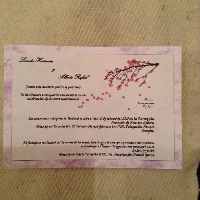 Estas son mis invitaciones  - 3