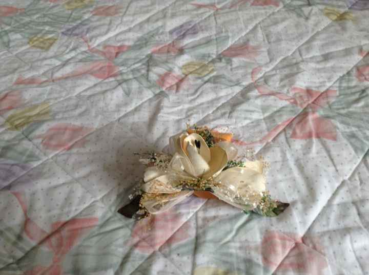 Mi ramo, tocado y el tocado de la dama de honor - 3