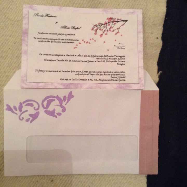 Estas son mis invitaciones  - 2
