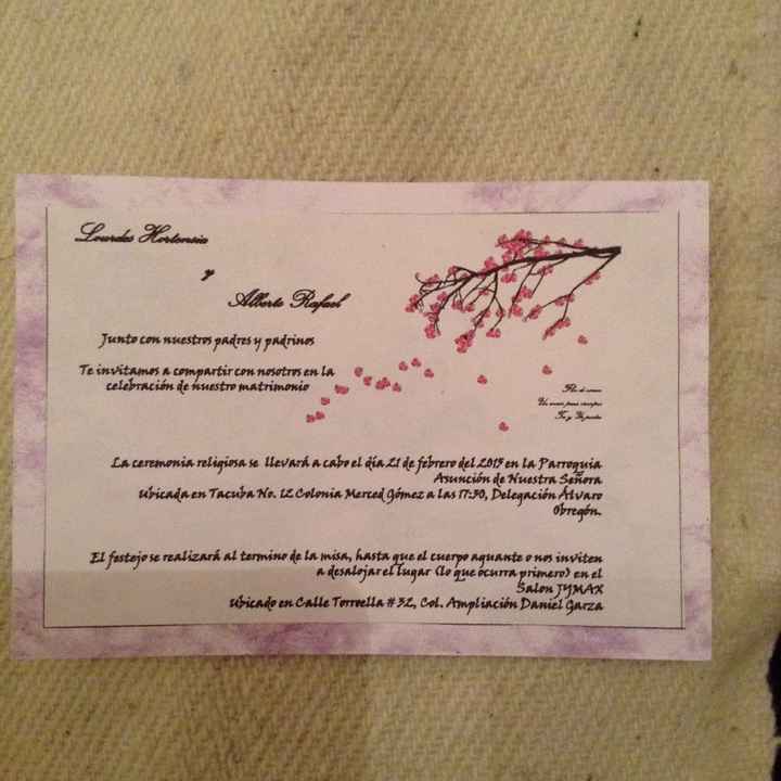 Estas son mis invitaciones  - 3