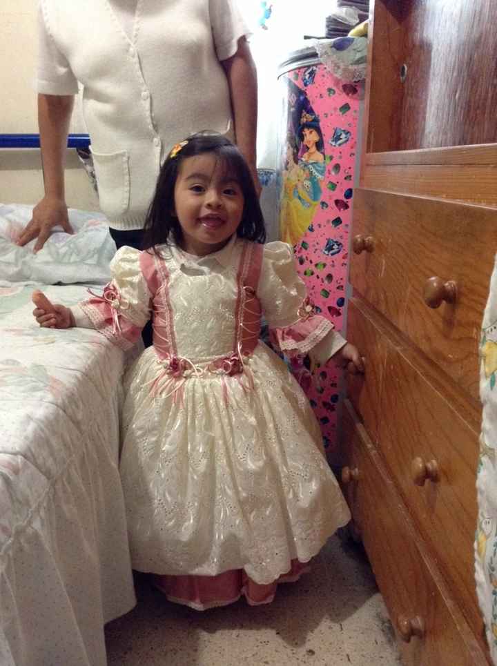 Vestido de mi pajecita hermosa 😍😍😍😍 - 1