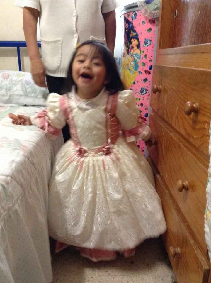 Vestido de mi pajecita hermosa 😍😍😍😍 - 2