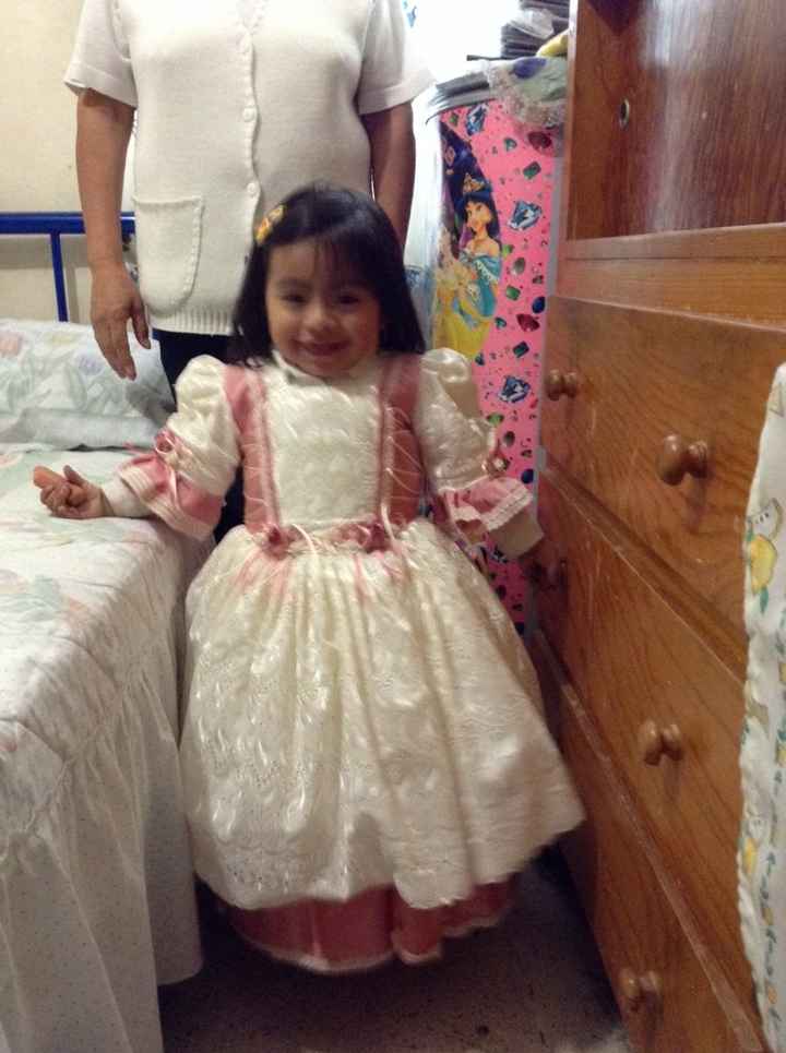 Vestido de mi pajecita hermosa 😍😍😍😍 - 3