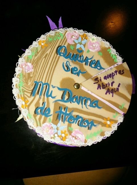 Mis invitaciones diy a damas de honor :d - 1
