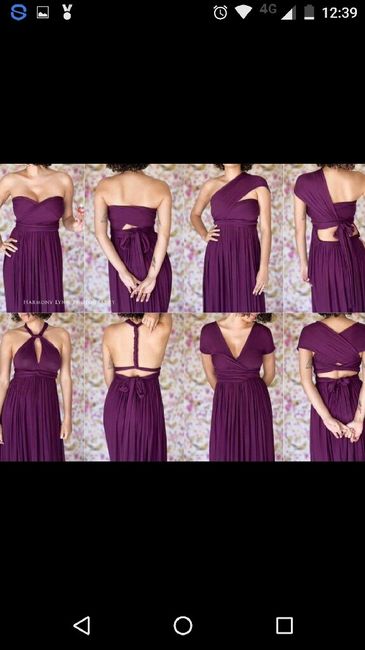 Vestido convertible sophie para damas de honor... son buenos? - 1
