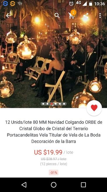 Techos con arreglos de flores colgantes  para la recepción - 1