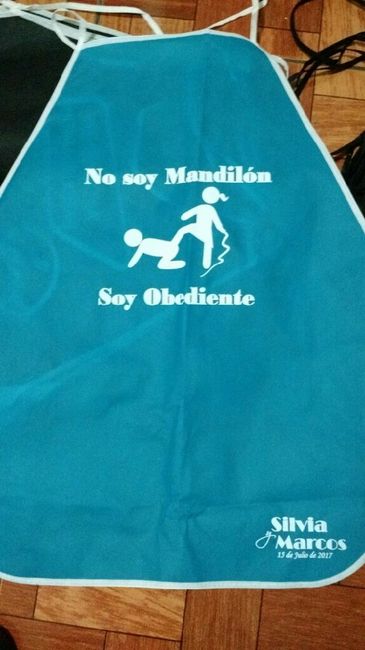 Llegaron sandalias y mandiles festiboda - 4