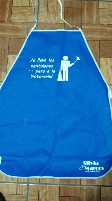 Llegaron sandalias y mandiles festiboda - 6