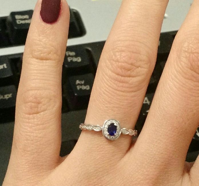 Presuman su anillo+argolla - 1