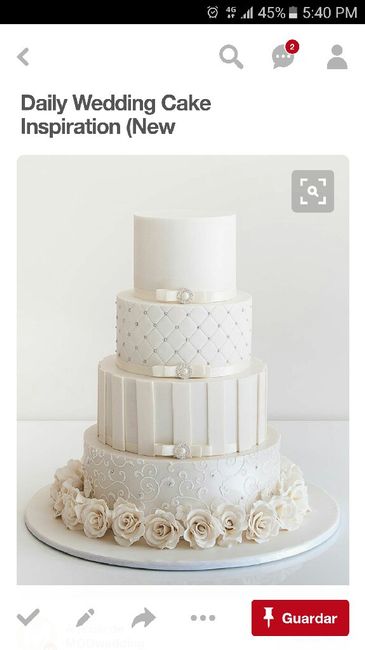 Cuánto cuesta un 🎂 pastel de bodas? - 1