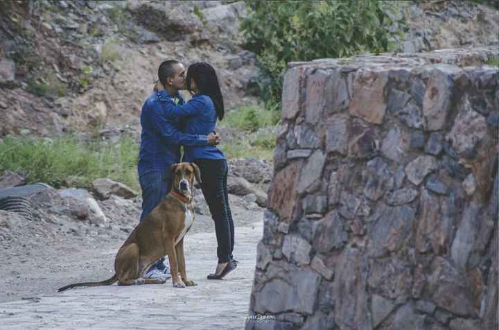 Una de las fotos del  save the date - 1