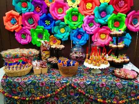Candybar estilo "boda mexicana" 🇲🇽🌹🏵 - 4