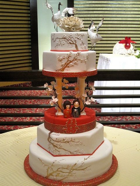 pastel decoracion oriental