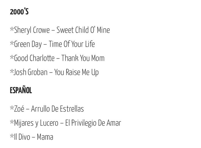 Canciones de vals novio-mama??? 5