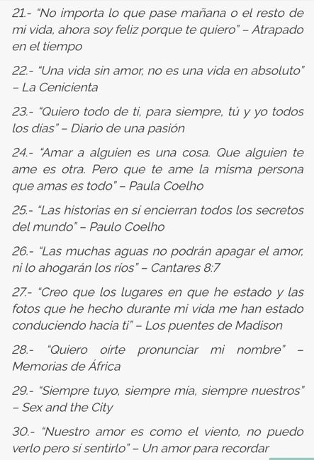 Frase para invitación 7