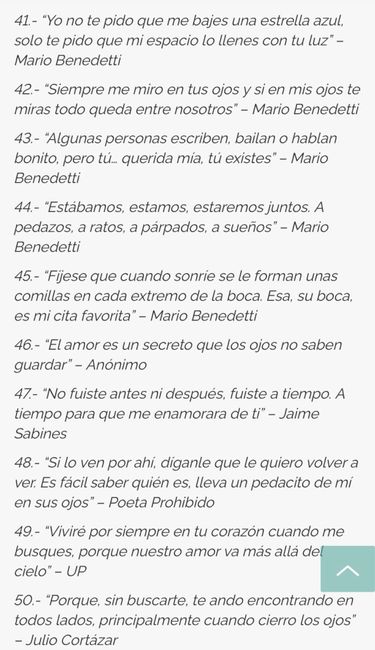 Frase para invitación 9