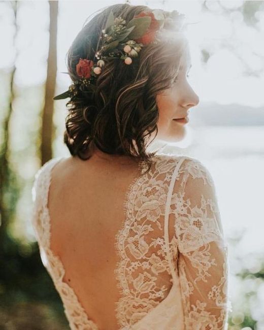 Ideas de peinado con cabello corto🙃 15