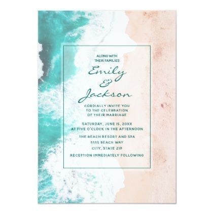 Como recomiendan la invitación si la boda sera en la playa? 17