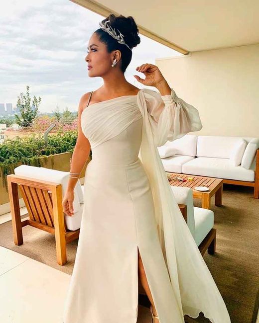 ¿El vestido de novia perfecto en la alfombra de los Premios Oscar? 13