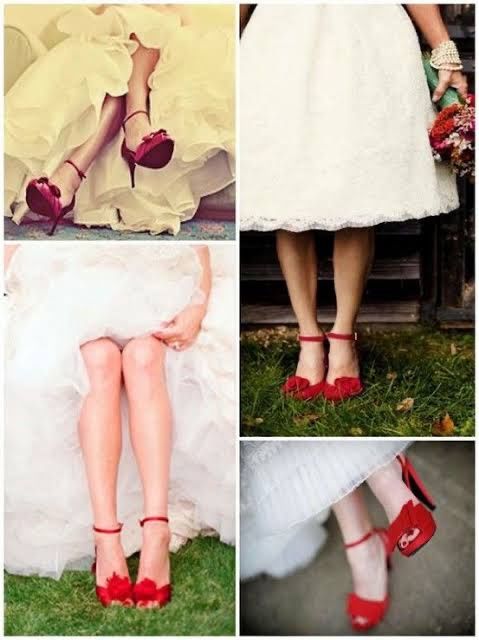 Colores: Zapatos rojos 3