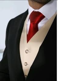 Colores: corbata del novio en rojo 6
