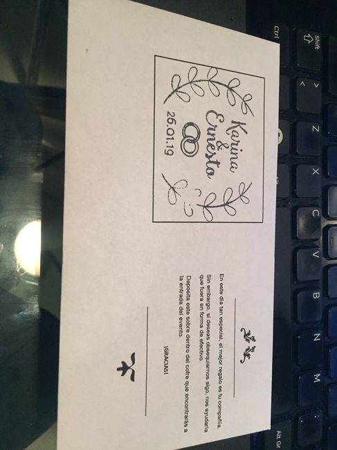 Sobres de regalo! - 1