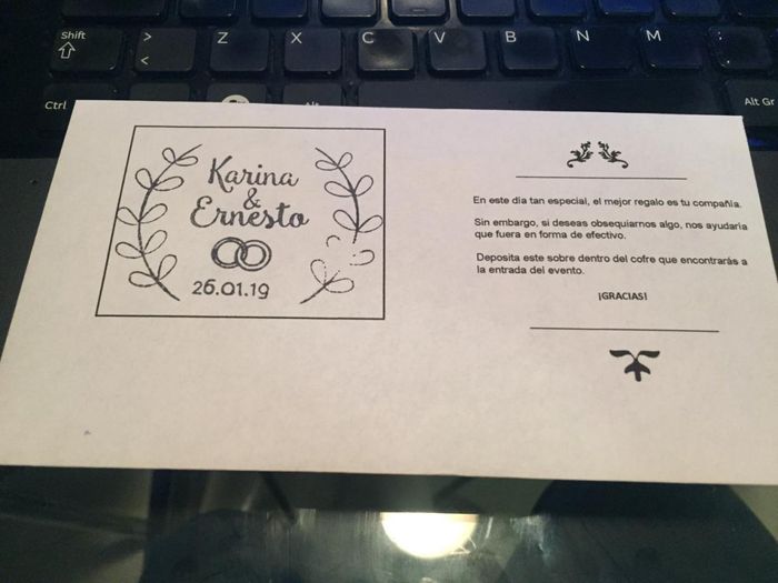 Ayudaaaa Frase para sobres de dinero 😌 - 1