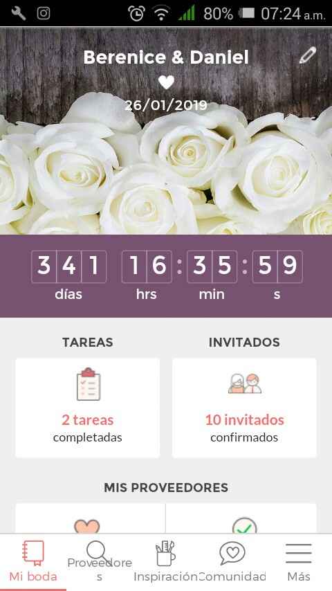 ¡Escribe los días que faltan para tu boda! - 1
