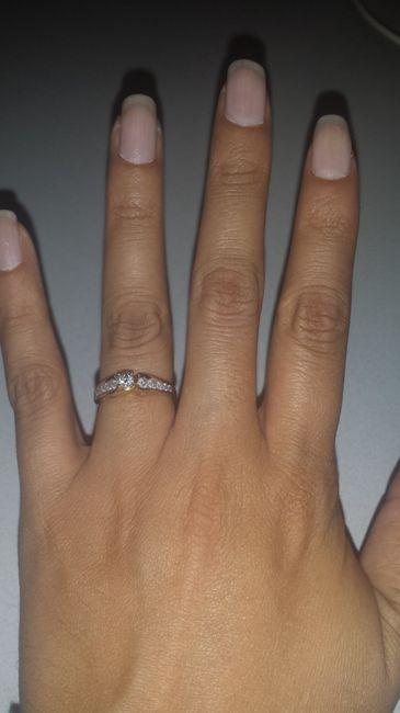 Anillos de compromiso y de boda  - 1