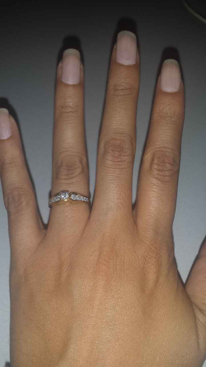 Anillos de compromiso y de boda  - 1