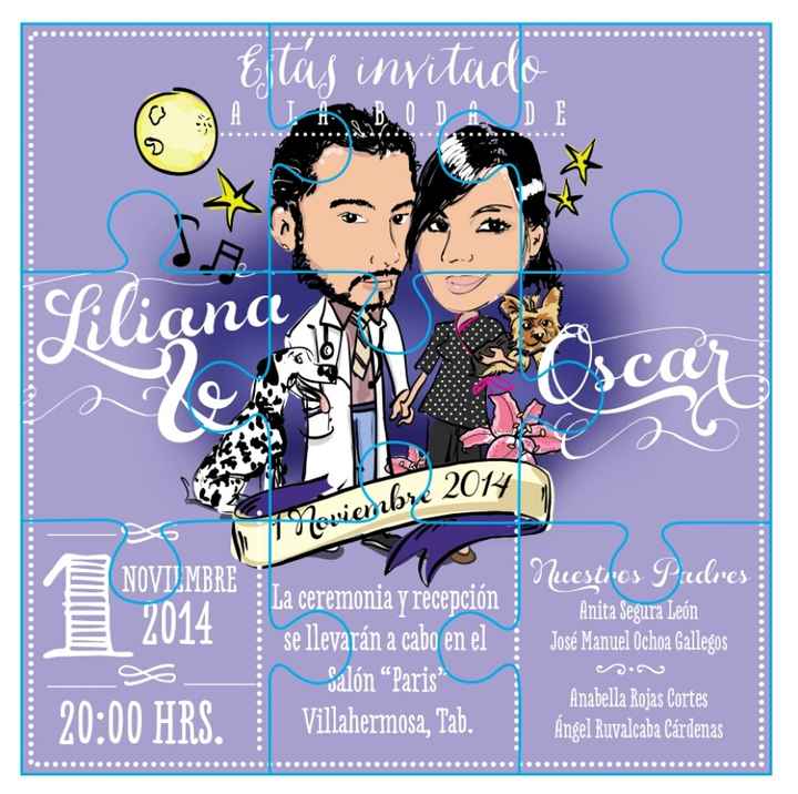 No me puedo awantar!! las preliminares de mis invitaciones!! - 1