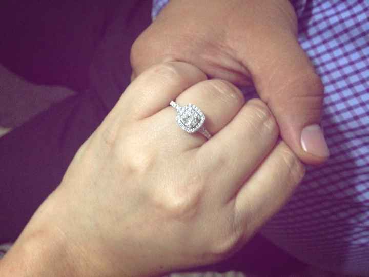 Fotos lindas con su anillo de compromiso - 1