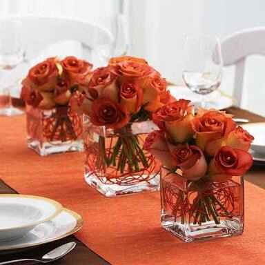 Flores para arreglos de mesa - 3