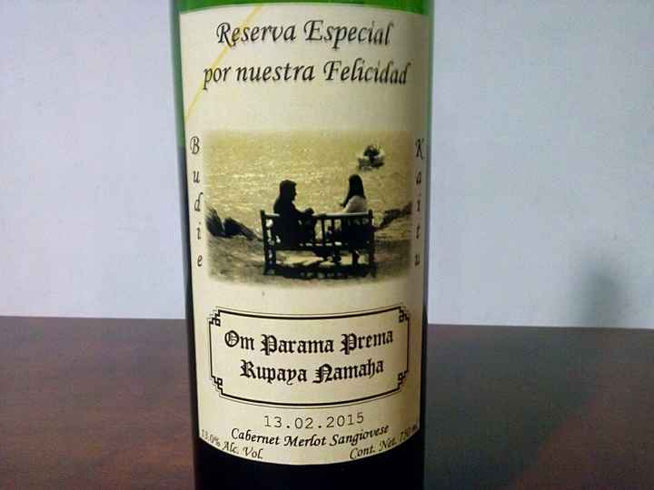 Vino personalizado