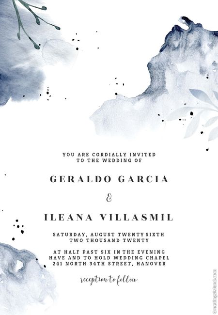 Invitaciones de Boda gratis! para imprimir, enviar online y tener en digital - 2