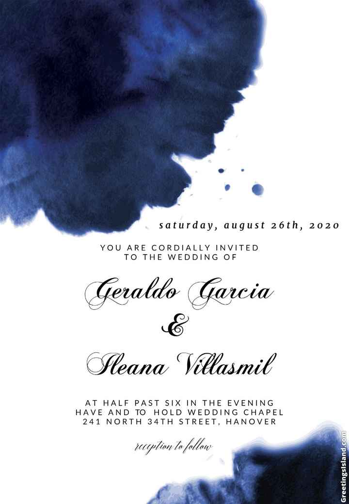 Invitaciones de Boda gratis! para imprimir, enviar online y tener en digital - 1